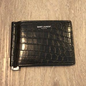 Saint Laurent Bill Clip Wallet